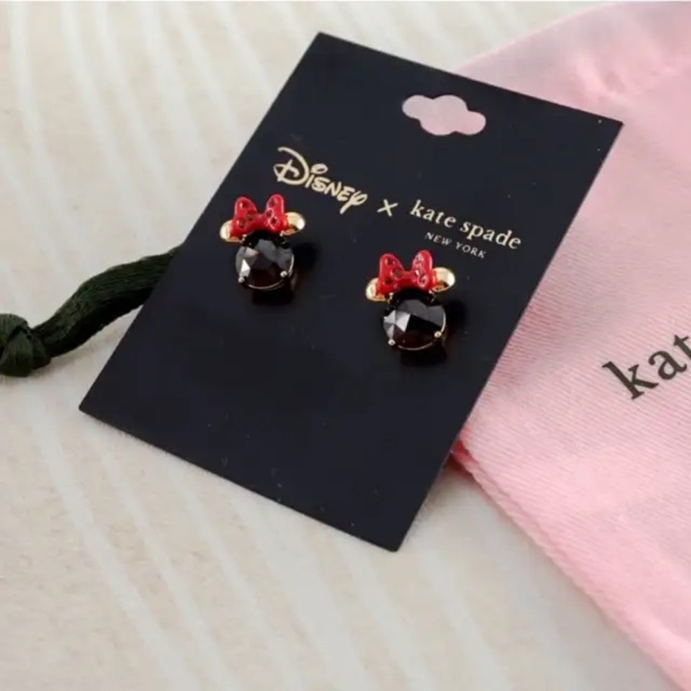 Kate Spade X Disneys Minnie Mouse Earrings.
